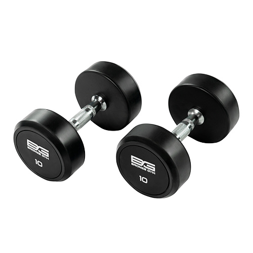 Обрезиненная гантель Bronze Gym 10 кг BG-PA-DB-R100