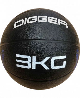 Мяч медицинский Hasttings Digger, 3 кг HD42C1C-3