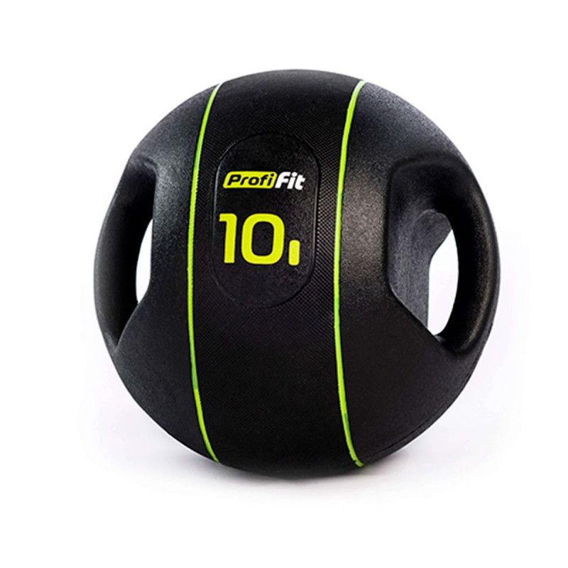 Медицинбол с хватами PROFI-FIT 10 кг